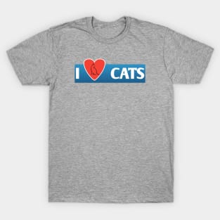 I love cats T-Shirt